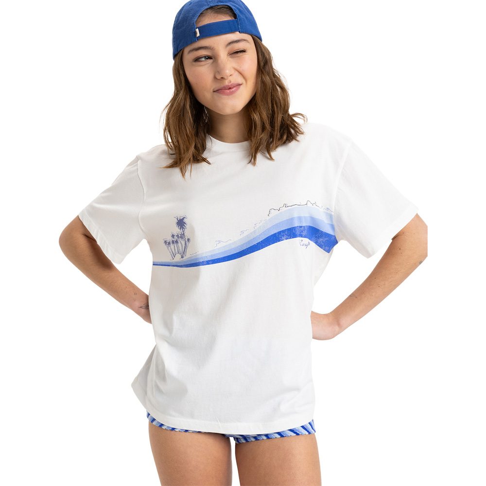 Roxy Hangloose Poster T-Shirt Damen egret