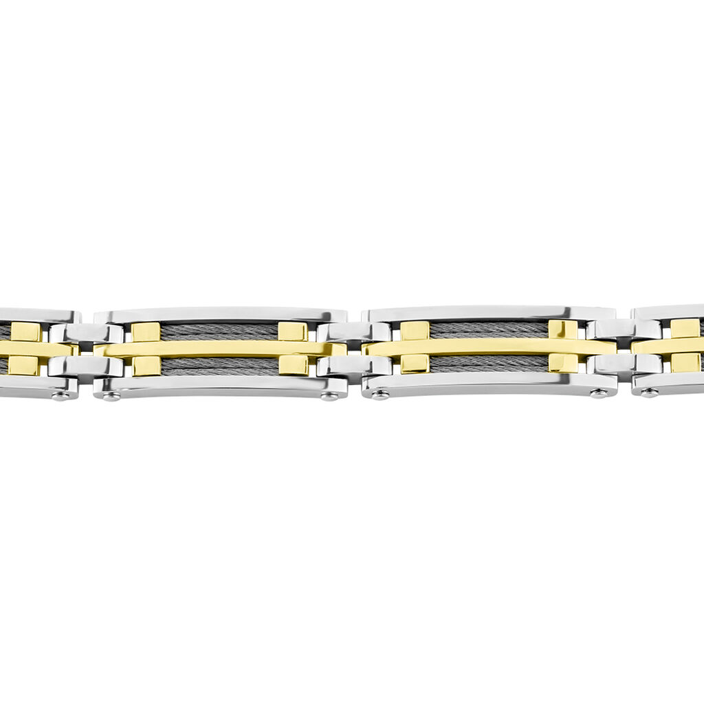 Bracelet Jourdan Priam Acier Bicolore