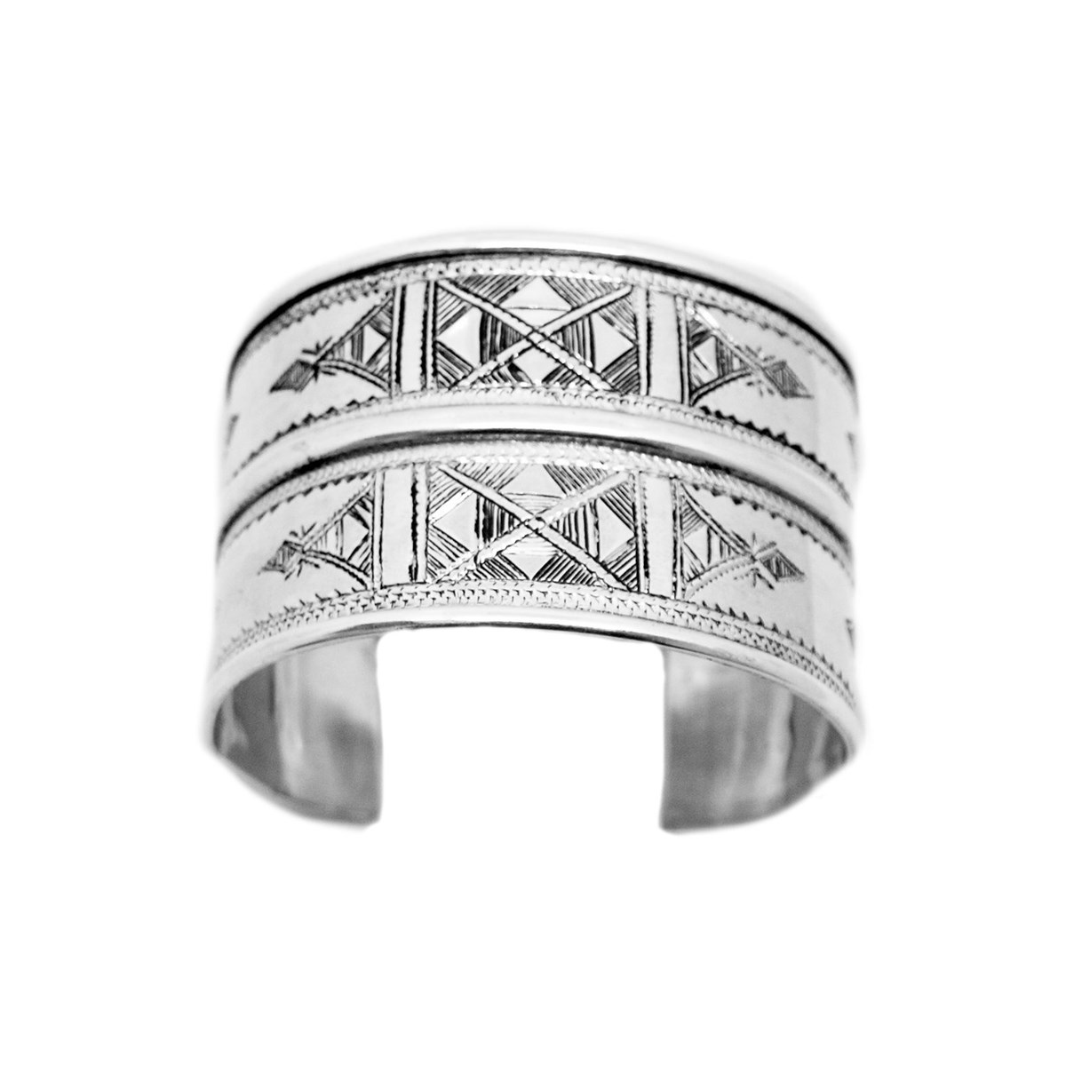 Bracelet manchette traditionelle touareg