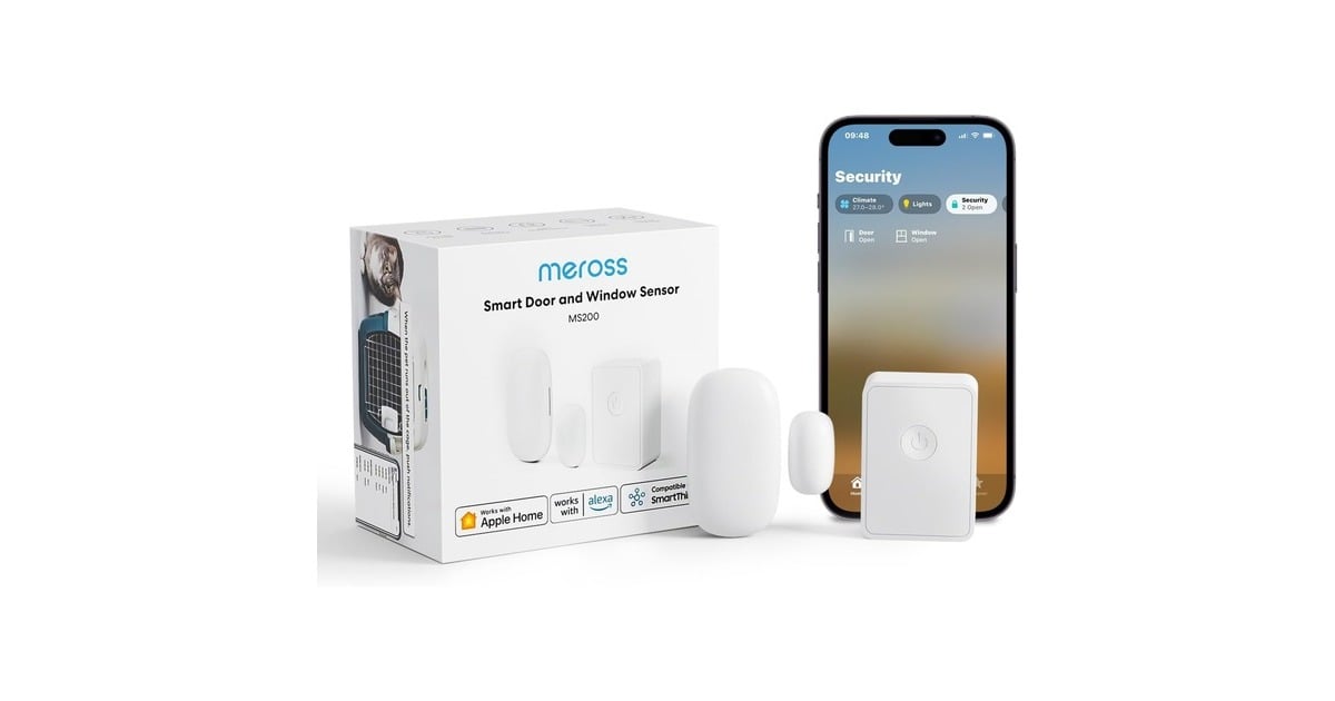 MEROSSSmart Door and Window Sensor Starter kit  (Wit)
