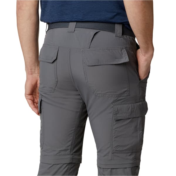COLUMBIA SILVER RIDGE II CONVERTIBLE PANT M CITY GREY