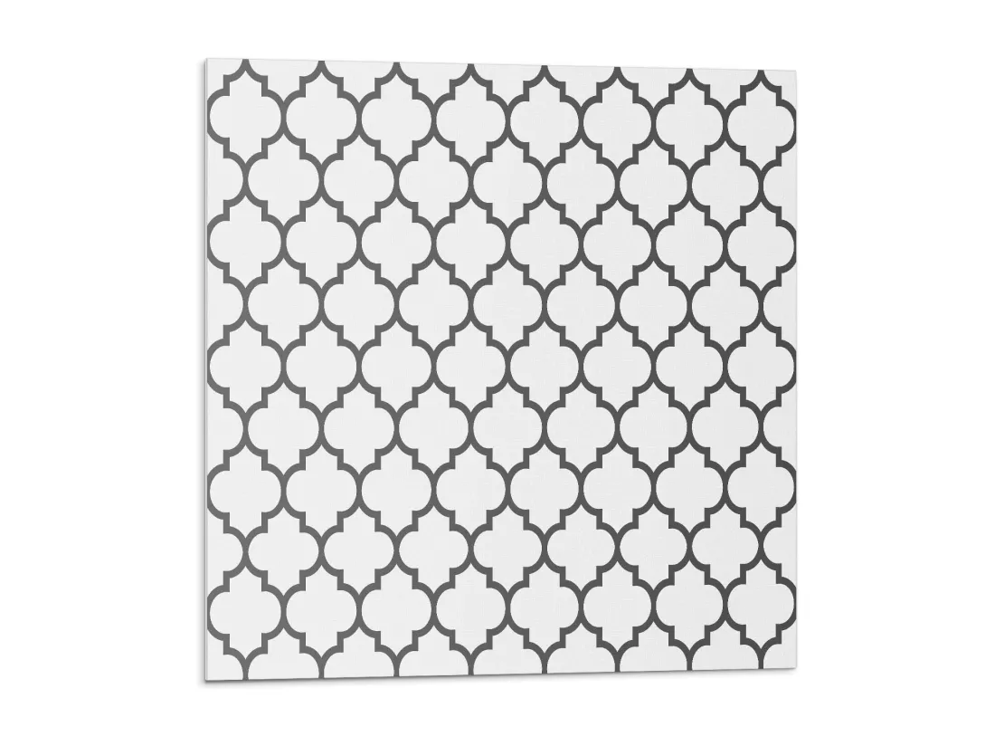 Carreaux autocollants PVC, Carrelage PVC adhésif - 20x20x20 - Modèle avec des formes symétriques