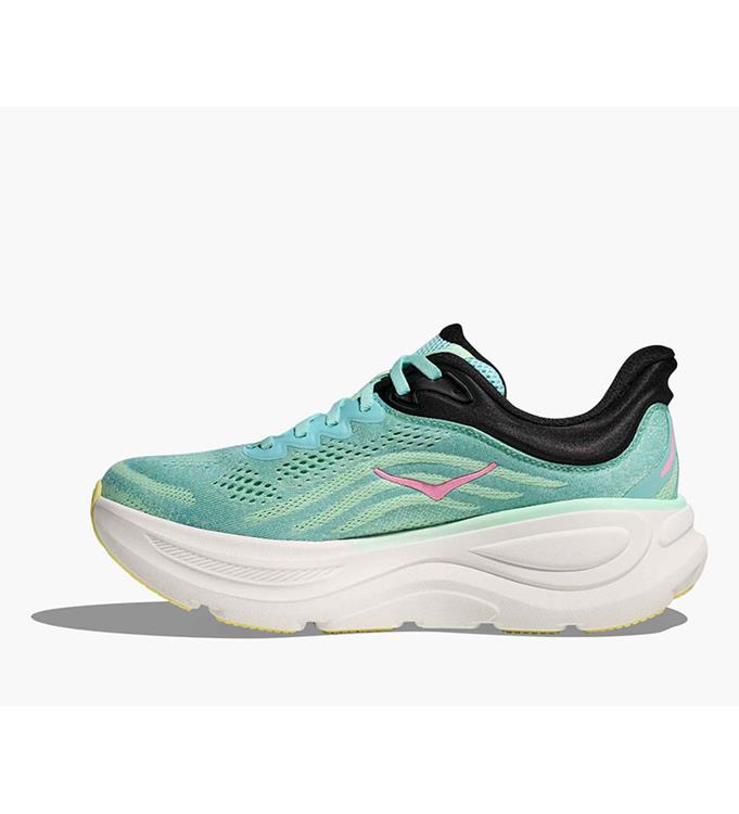 HOKA Bondi 9 1162012 BLUE-SPARK-MINT-FLUORITE