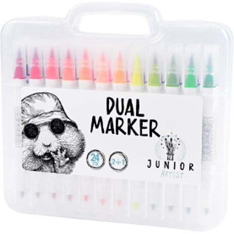 Junior Artist Dualmarker 24 stk.