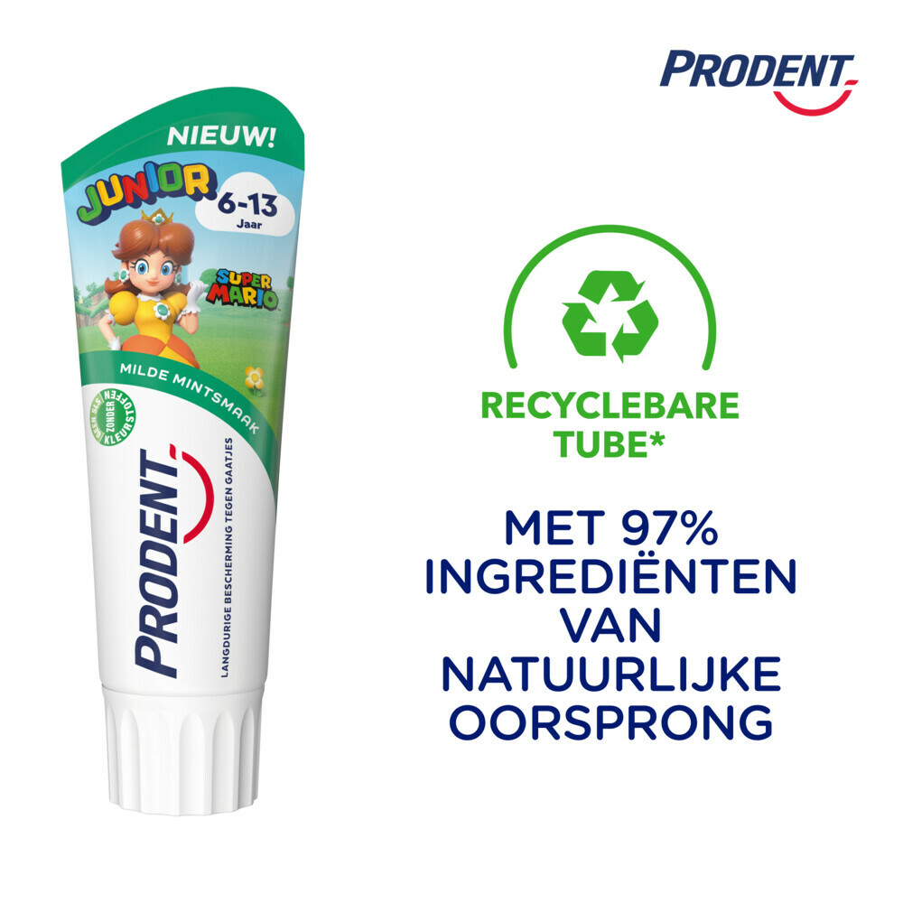 Prodent Tandpasta Super Mario 6-13 jaar75 ml