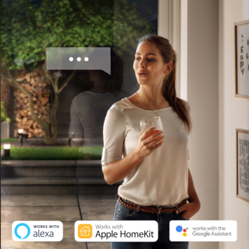 Philips Hue outdoor wandlamp Lucca antraciet