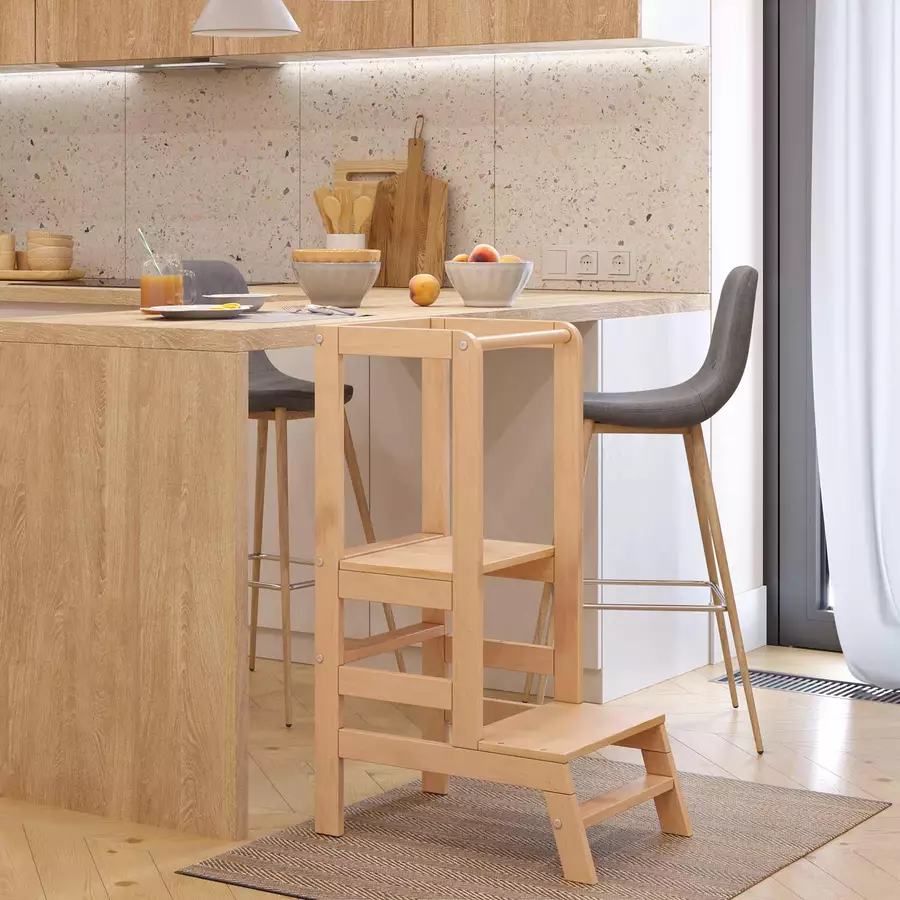 Polini Kids Lernturm Step natur