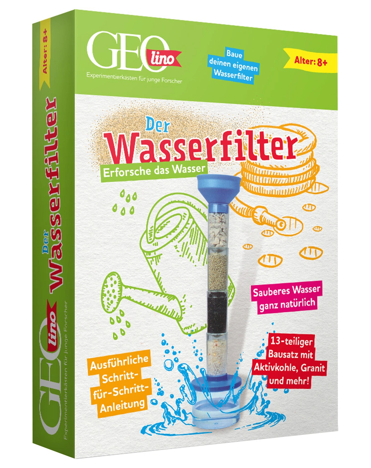 Experimentierset GEOLINO - DER WASSERFILTER