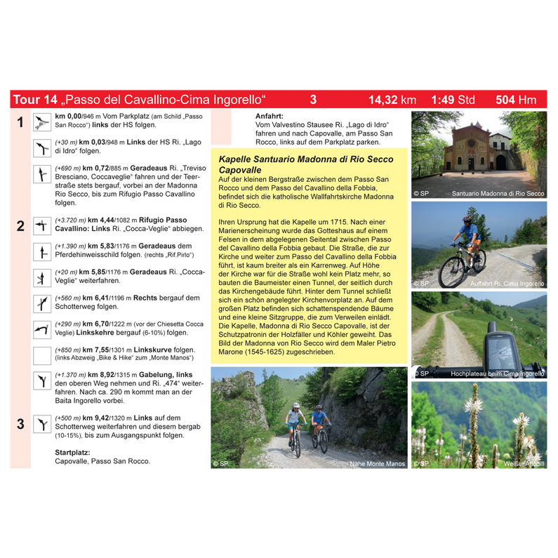 AM-Berg Verlag Gardasee Südwest - Valvestino See MTB Touren