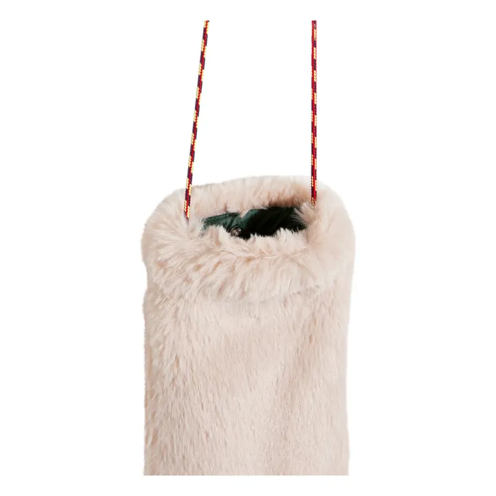 Bellerose Porte Téléphone Hellohi Fausse Fourrure Uni | Nude