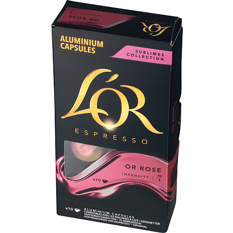 Or Rose kaffekapsler