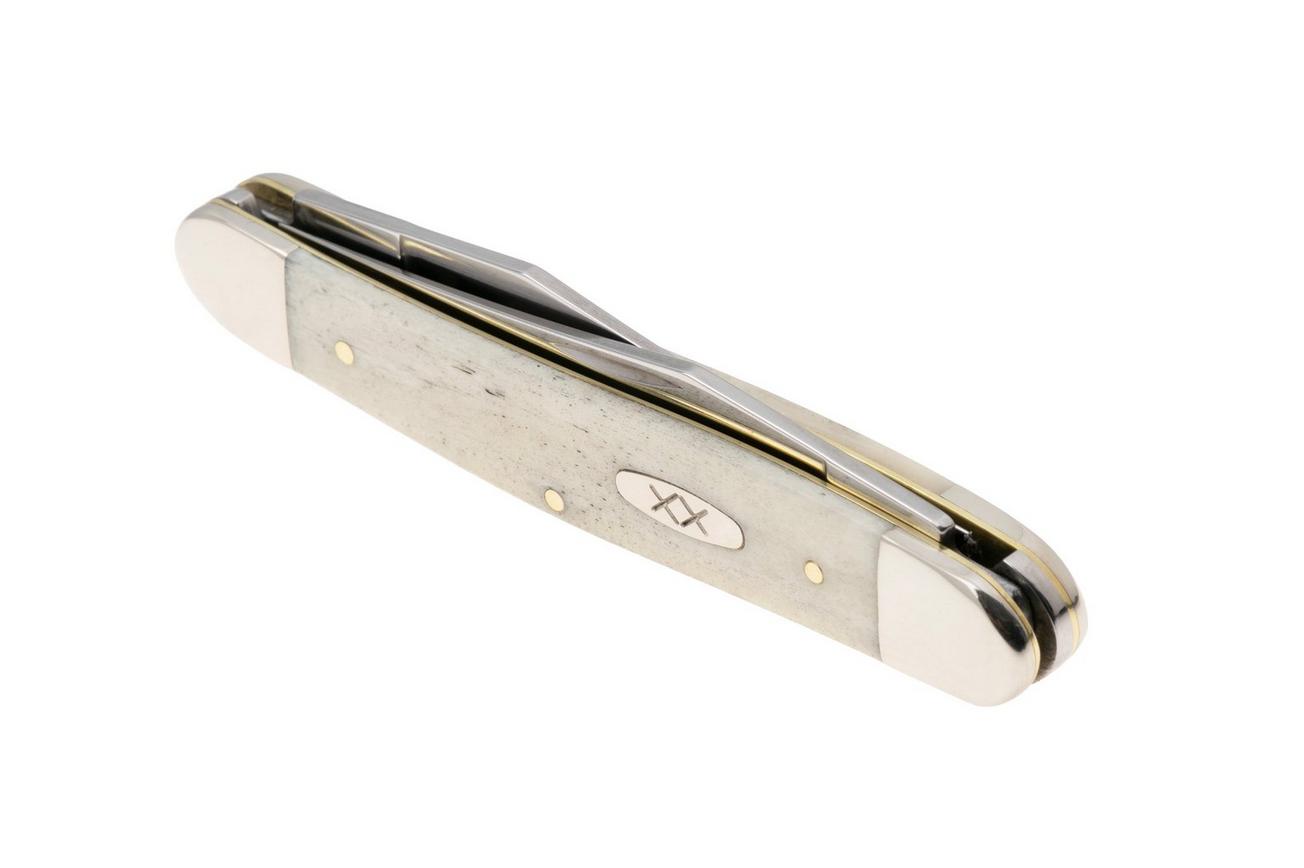 Case Muskrat Smooth Natural Bone, 13317, MUSKRAT SS zakmes