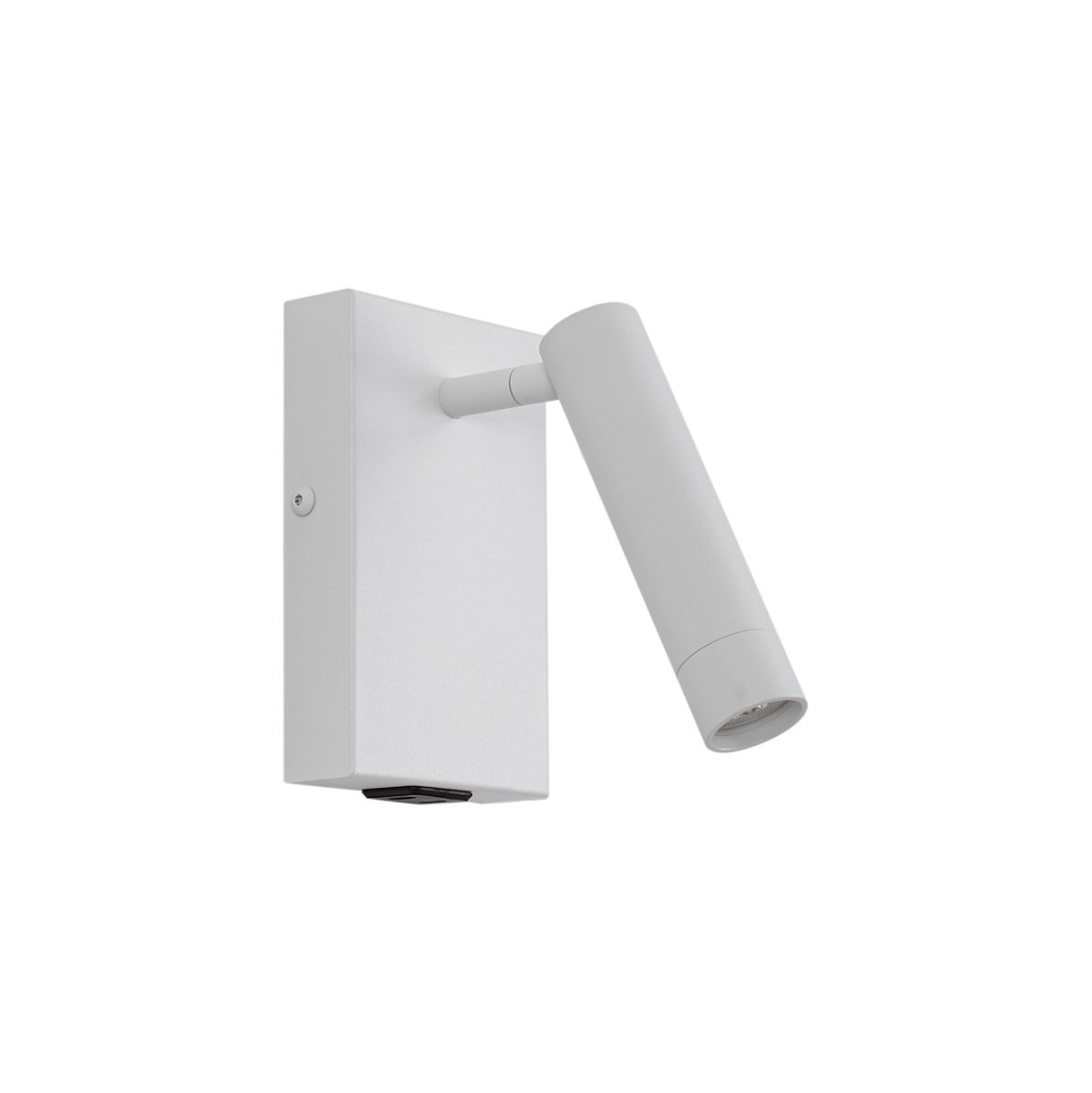 Moderne wandlamp wit verstelbaar met USB-C - Croft