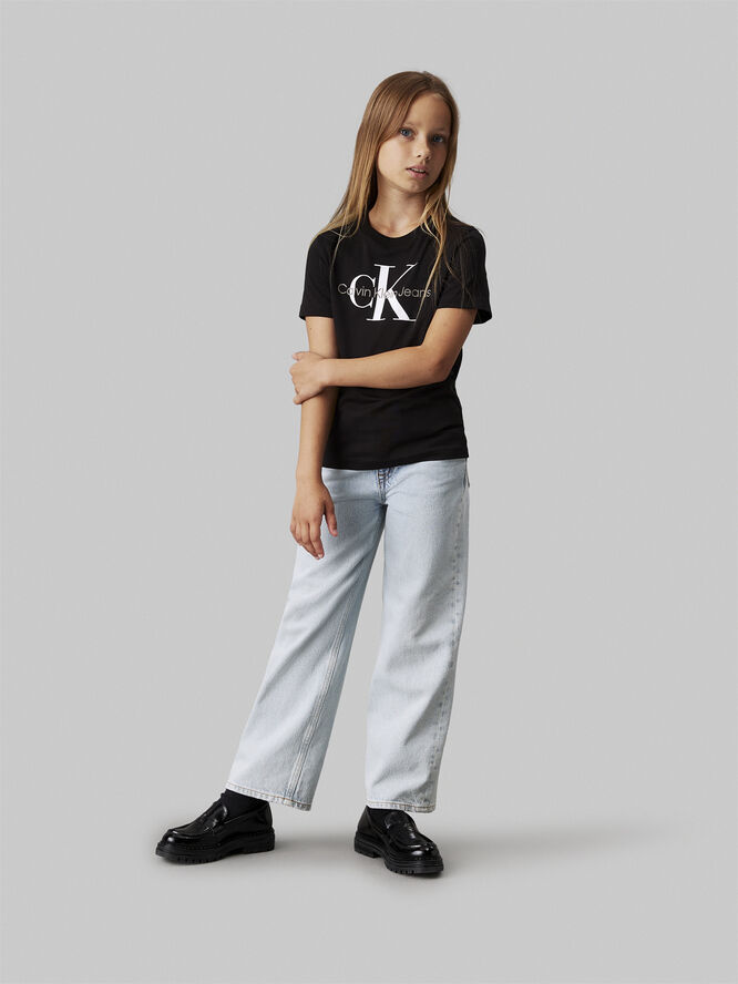 Calvin Klein CK MONOGRAM SS T-SHIRT Ck black