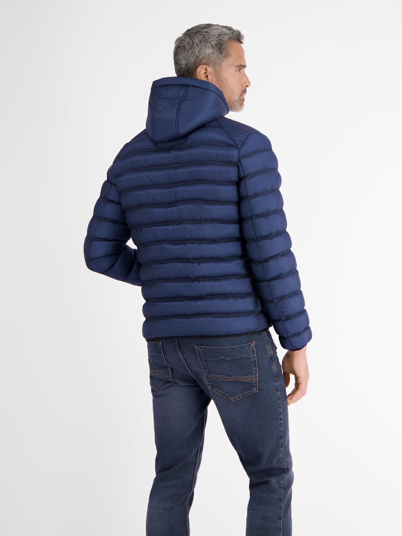 Steppblouson mit Kapuze