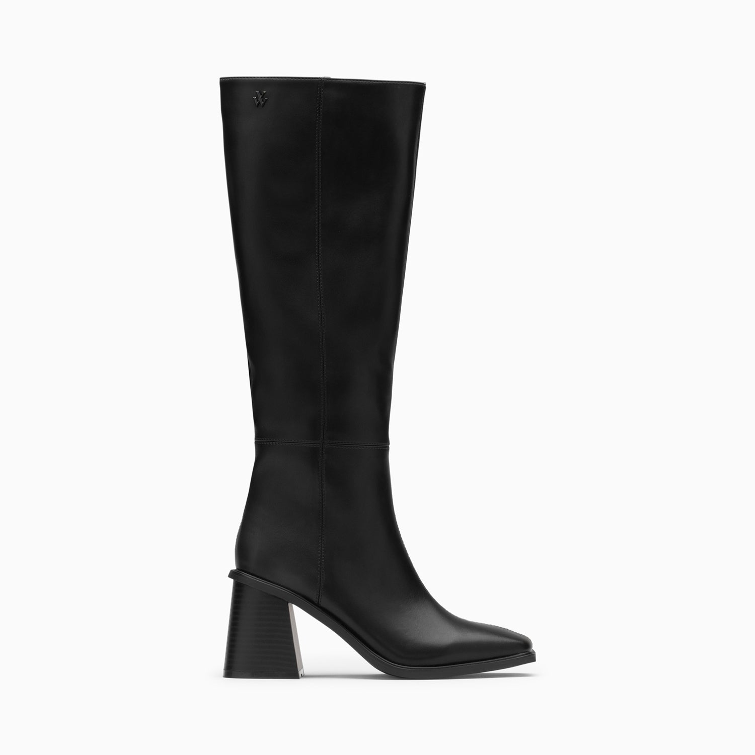 Bottes-Bottes Rita noires à talon trapèze