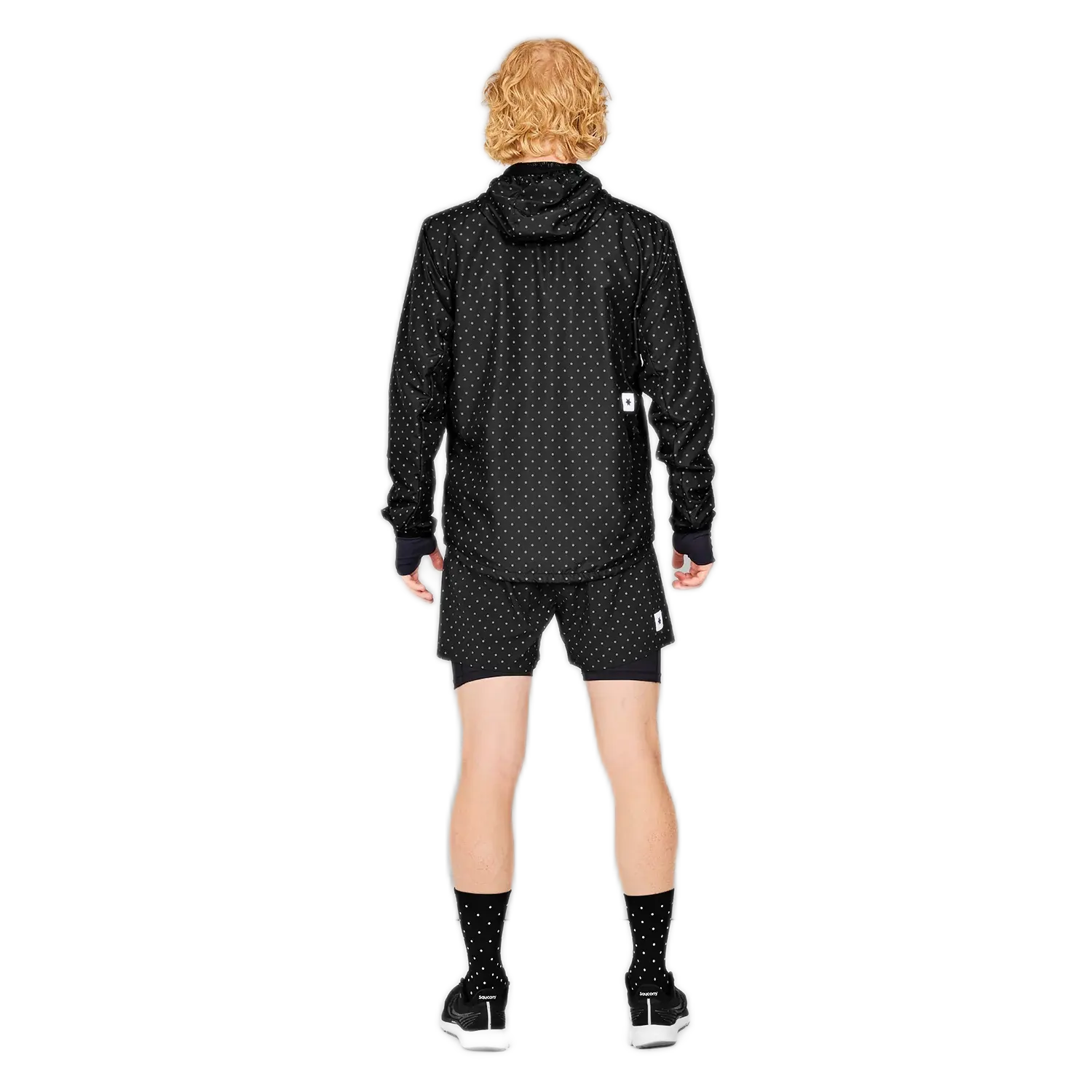 saysky reflective polka blaze jacket 634 mmrja02 1018 black aop