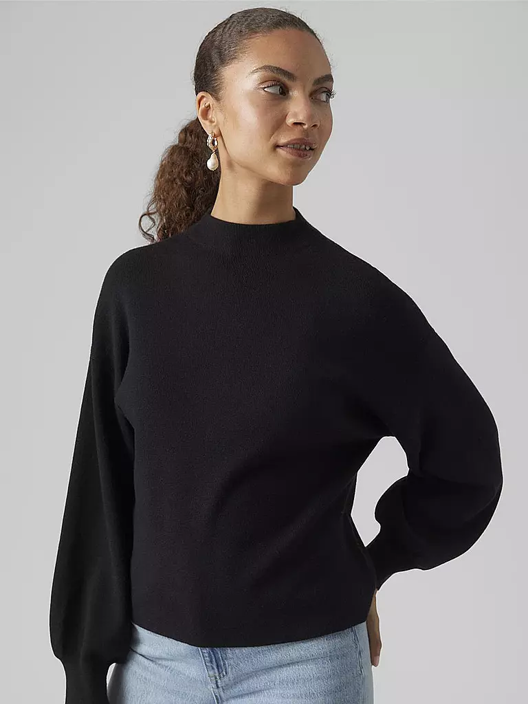 VERO MODA Pullover VMNANCY schwarz