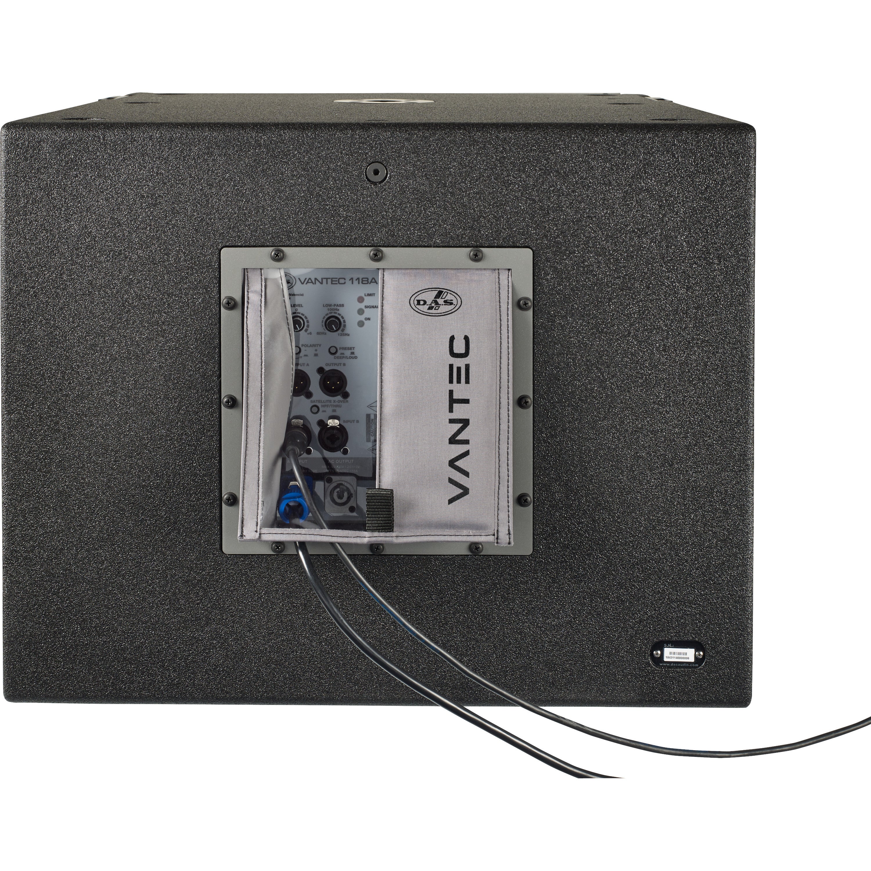 DAS Audio Vantec-118A actieve front-loaded 18 inch subwoofer 1000W