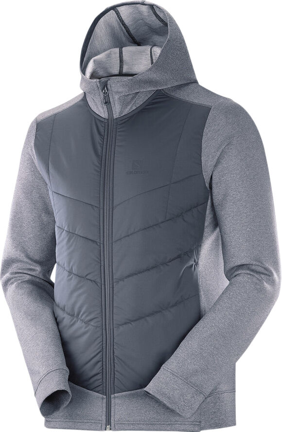 Salomon Pulse Hybrid hættetrøje Grå