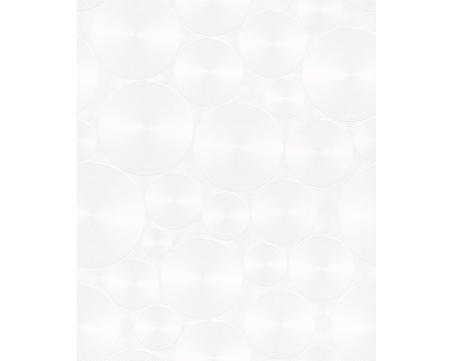 Vliesbehang 9025 Patent Decor Laser Cirkels wit