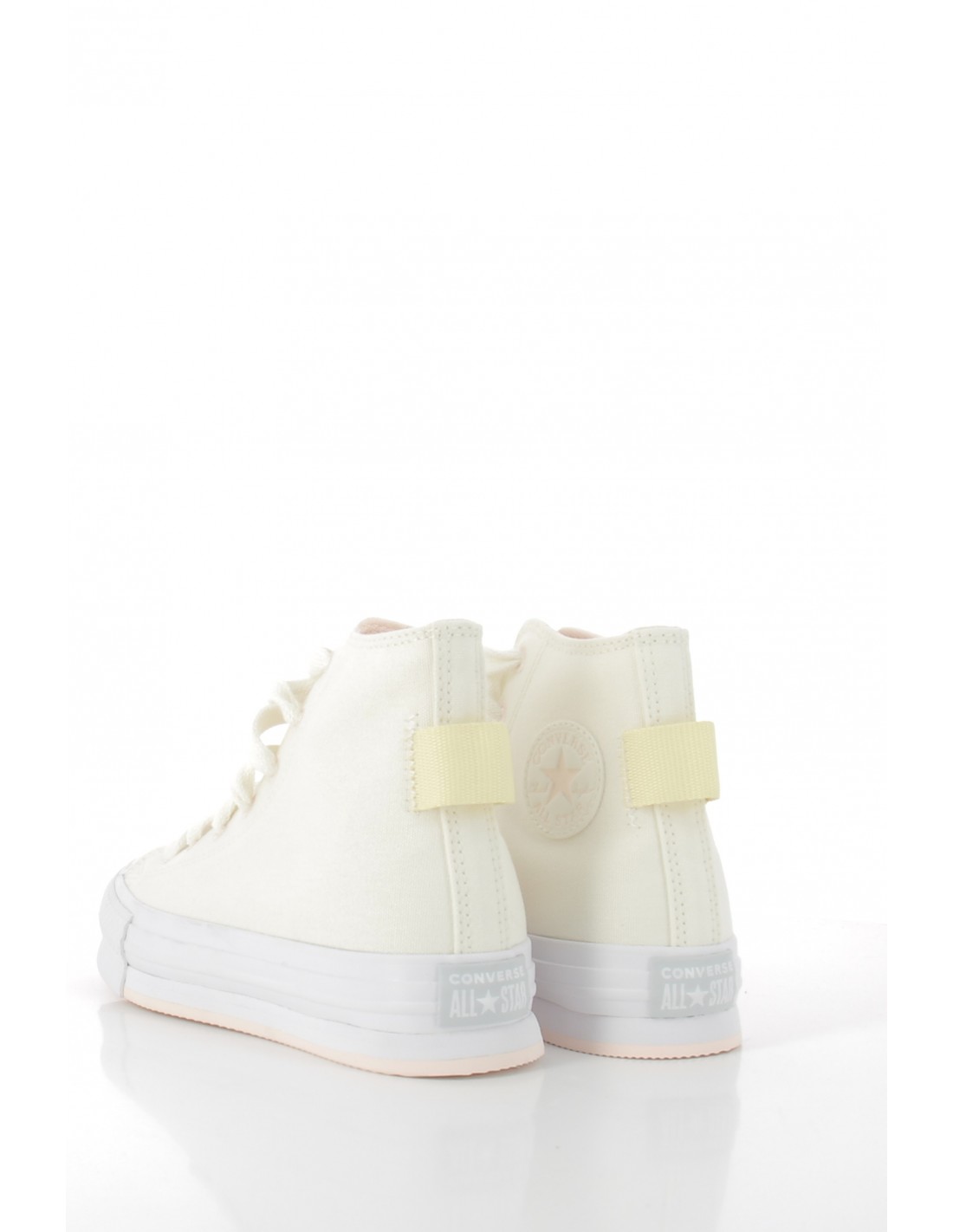 converse Sneakers montantes Femme ctas eva lift hi egret/open sesame beige