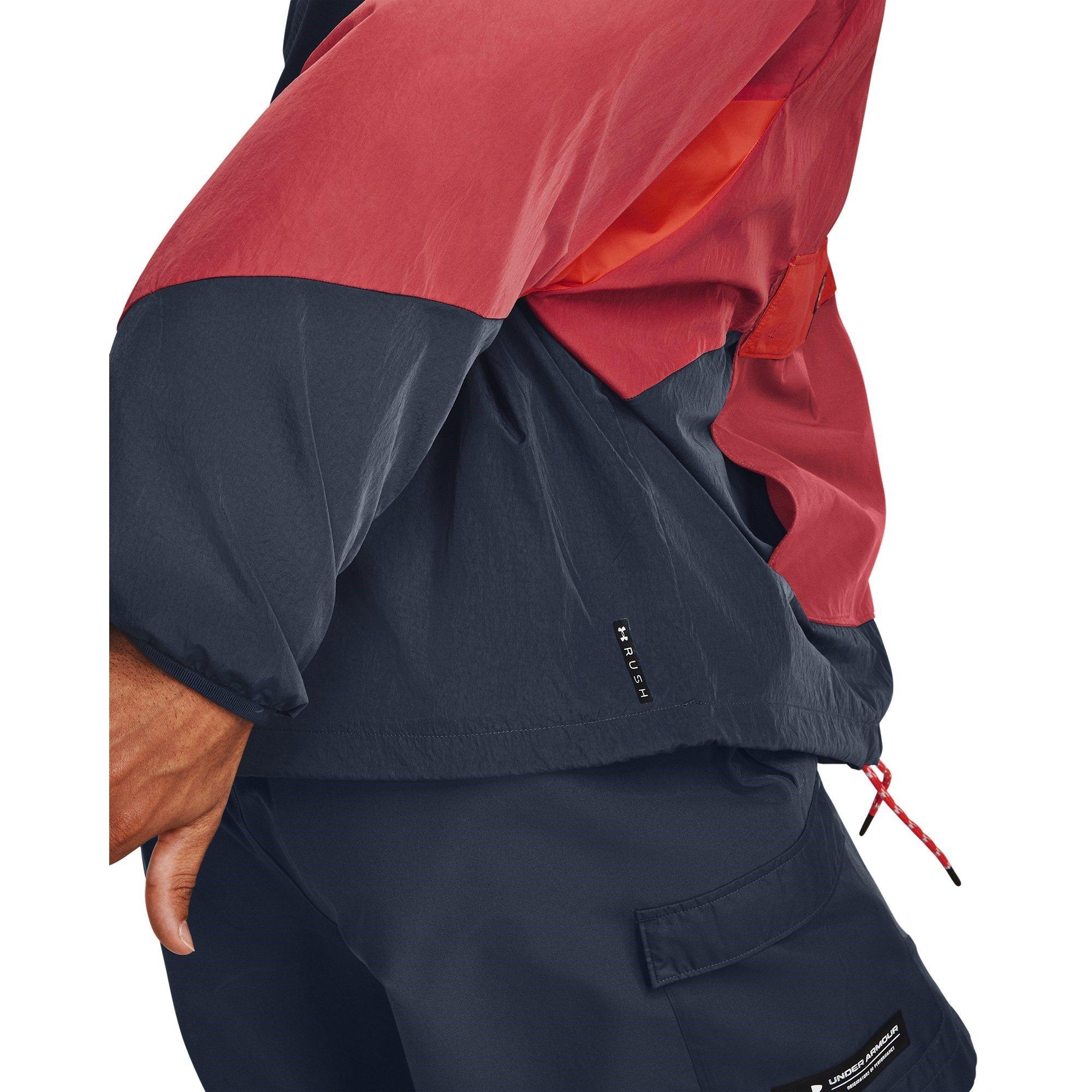 Under Armour Under Armour Ua Rush Woven 1/2 Zip Anorak Tracksuit Top Mens