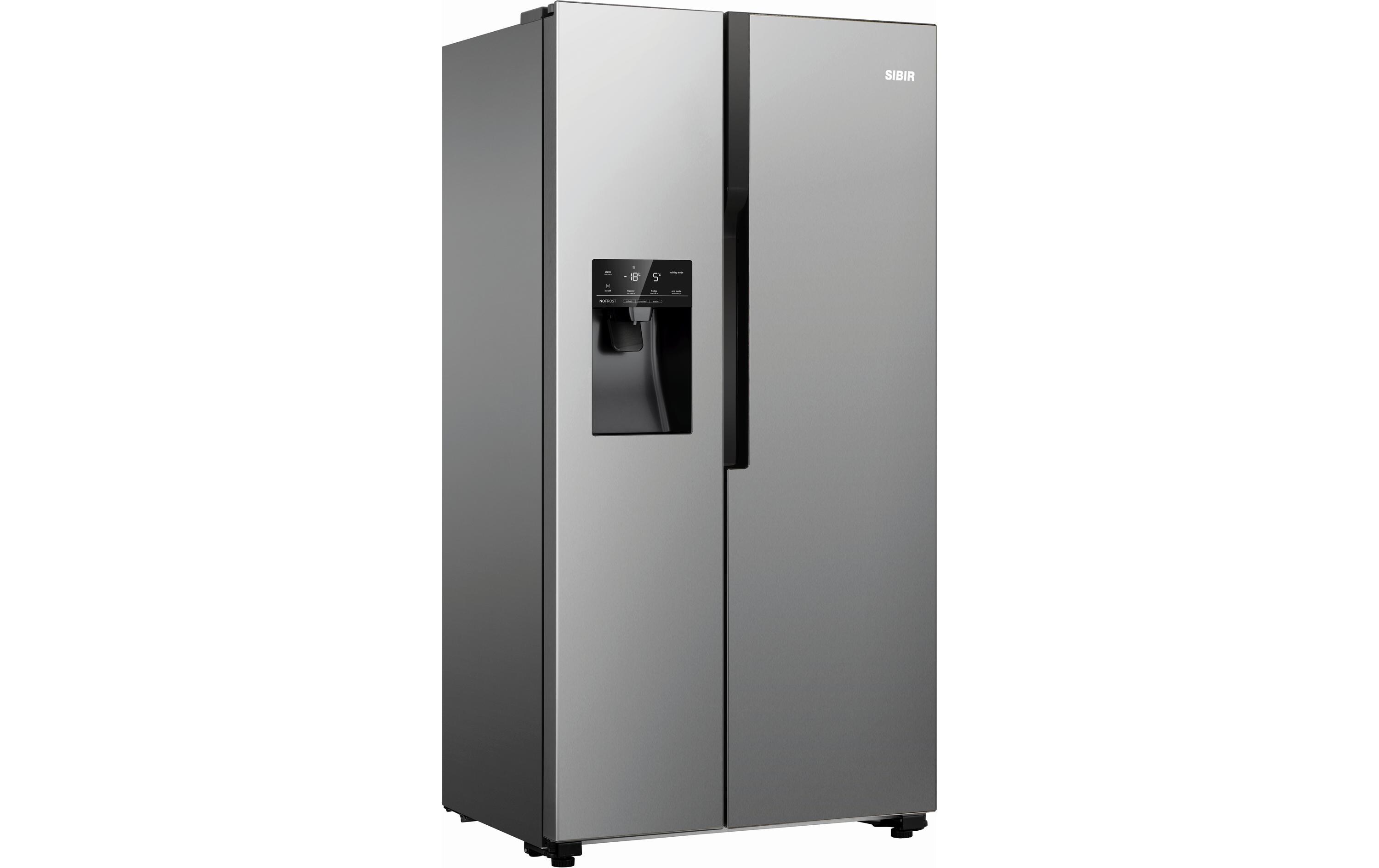 Foodcenter FCNW 550 IN inox Silber<br>Side by Side Kühl- und Gefrierteil