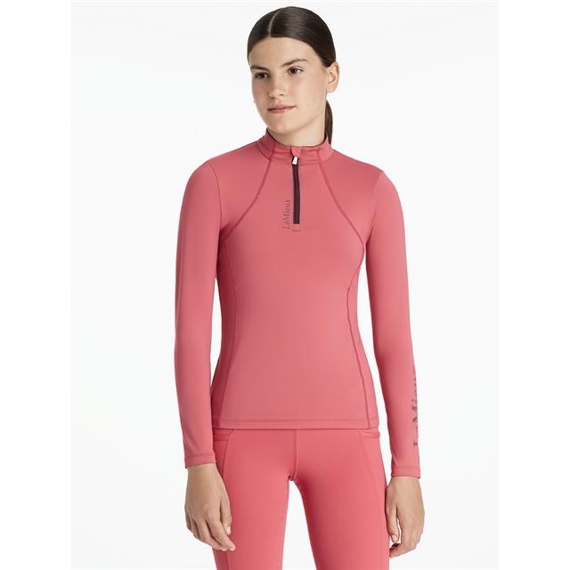 Trainingsshirt LeMieux Young Rider Classique Kids Donkerroze