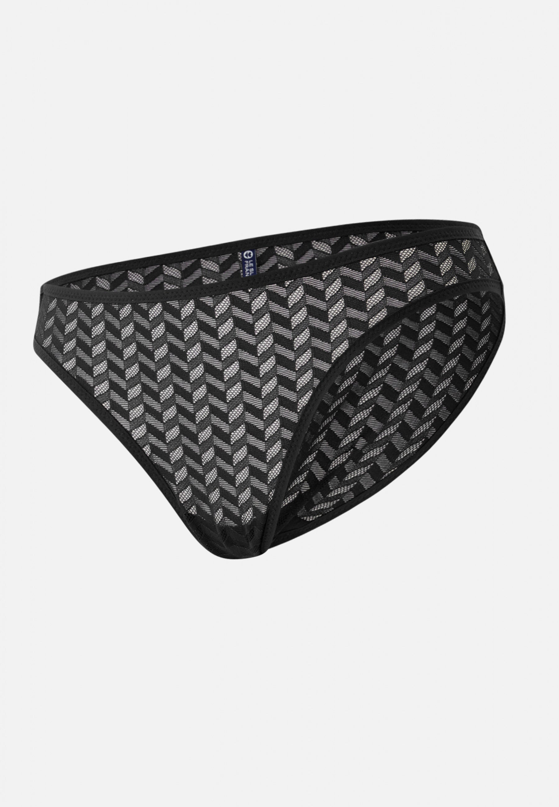 Culotte en dentelle française-Zita Noir
