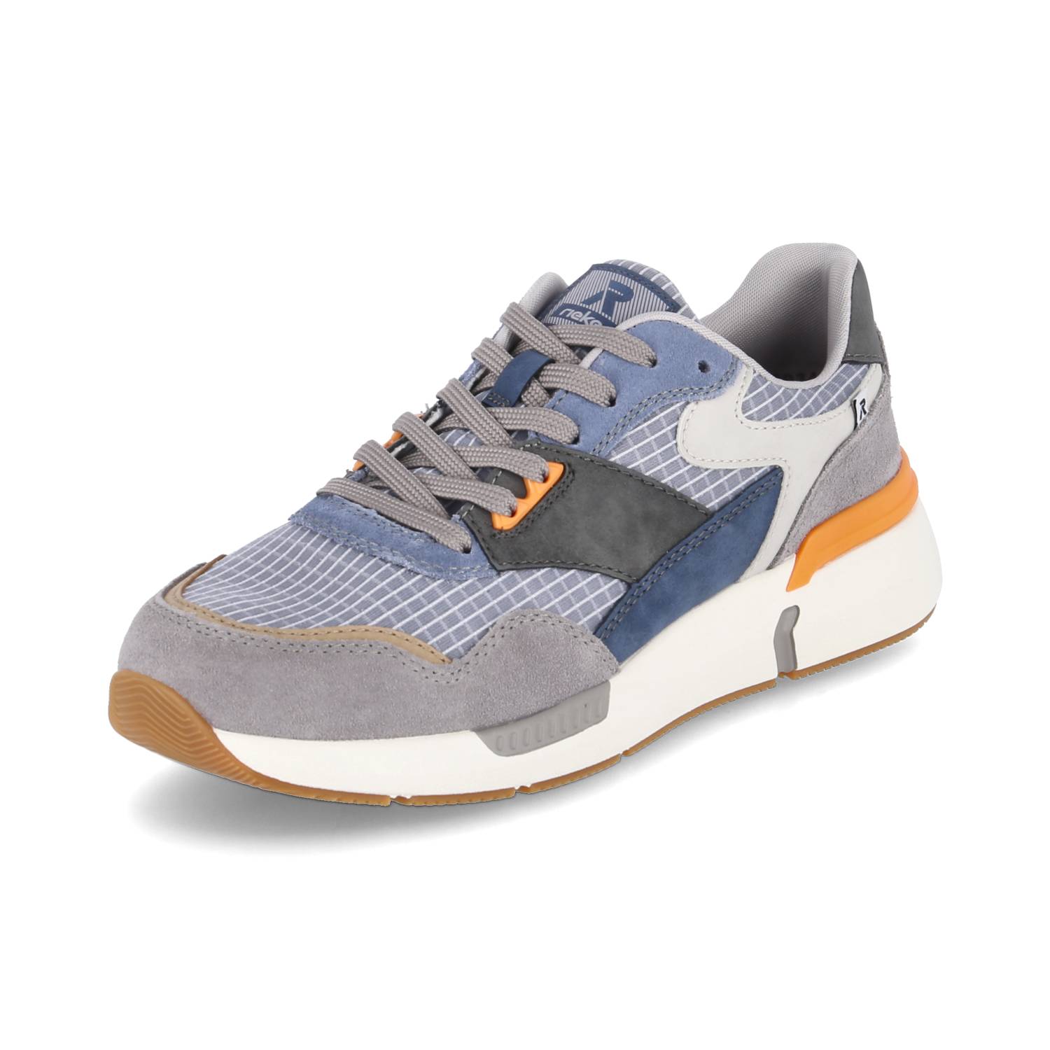 Rieker Low Sneaker - blau kombi