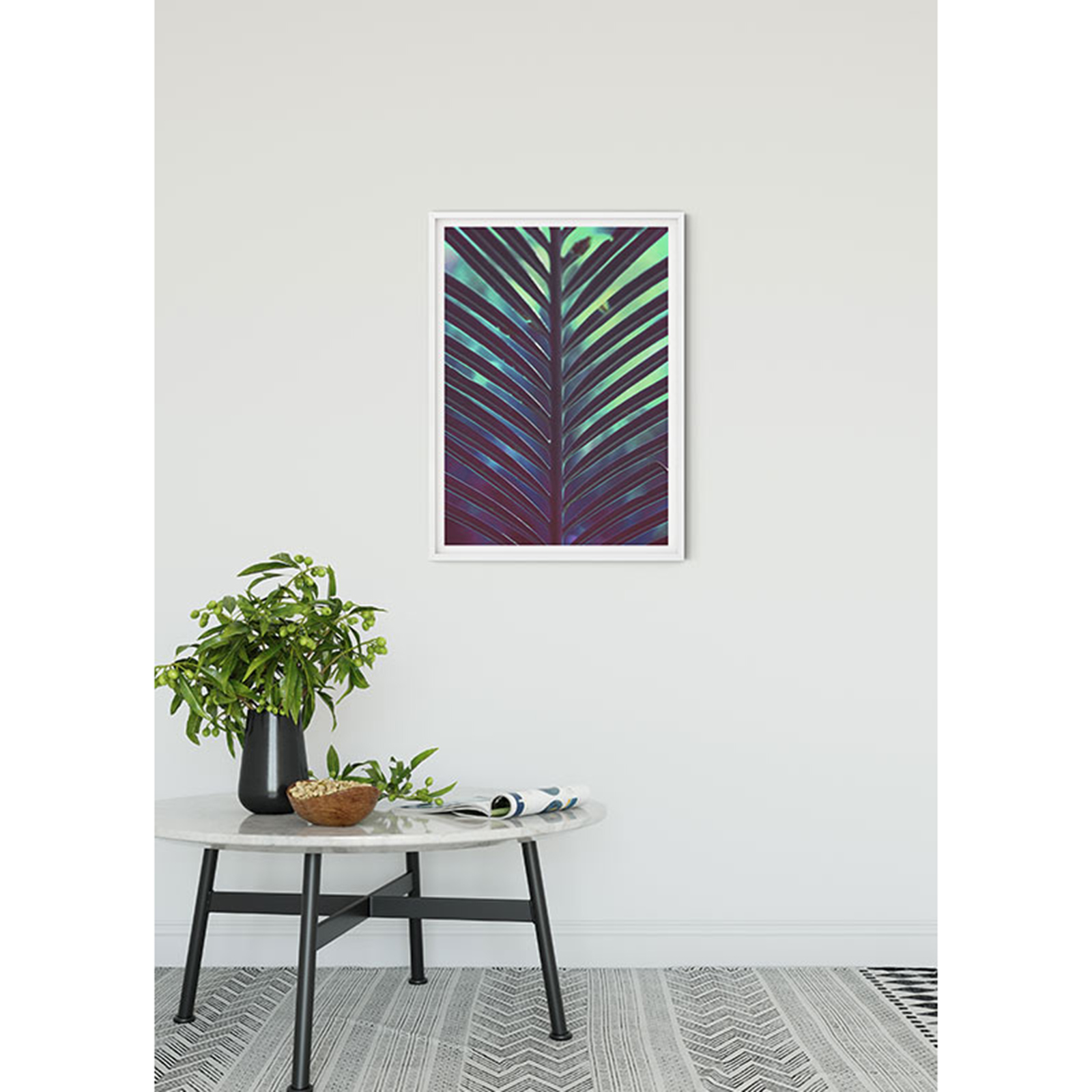 Wandbild HIDE - bunt - 50x70 cm