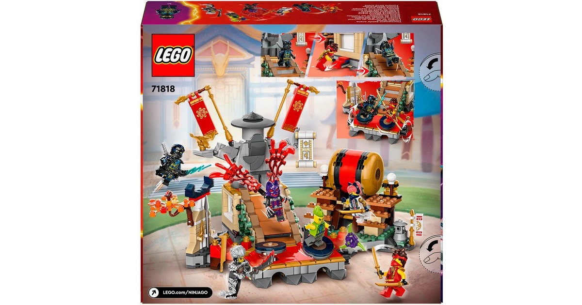 LEGONinjago - Toernooi gevechtsarena Constructiespeelgoed  (71818)