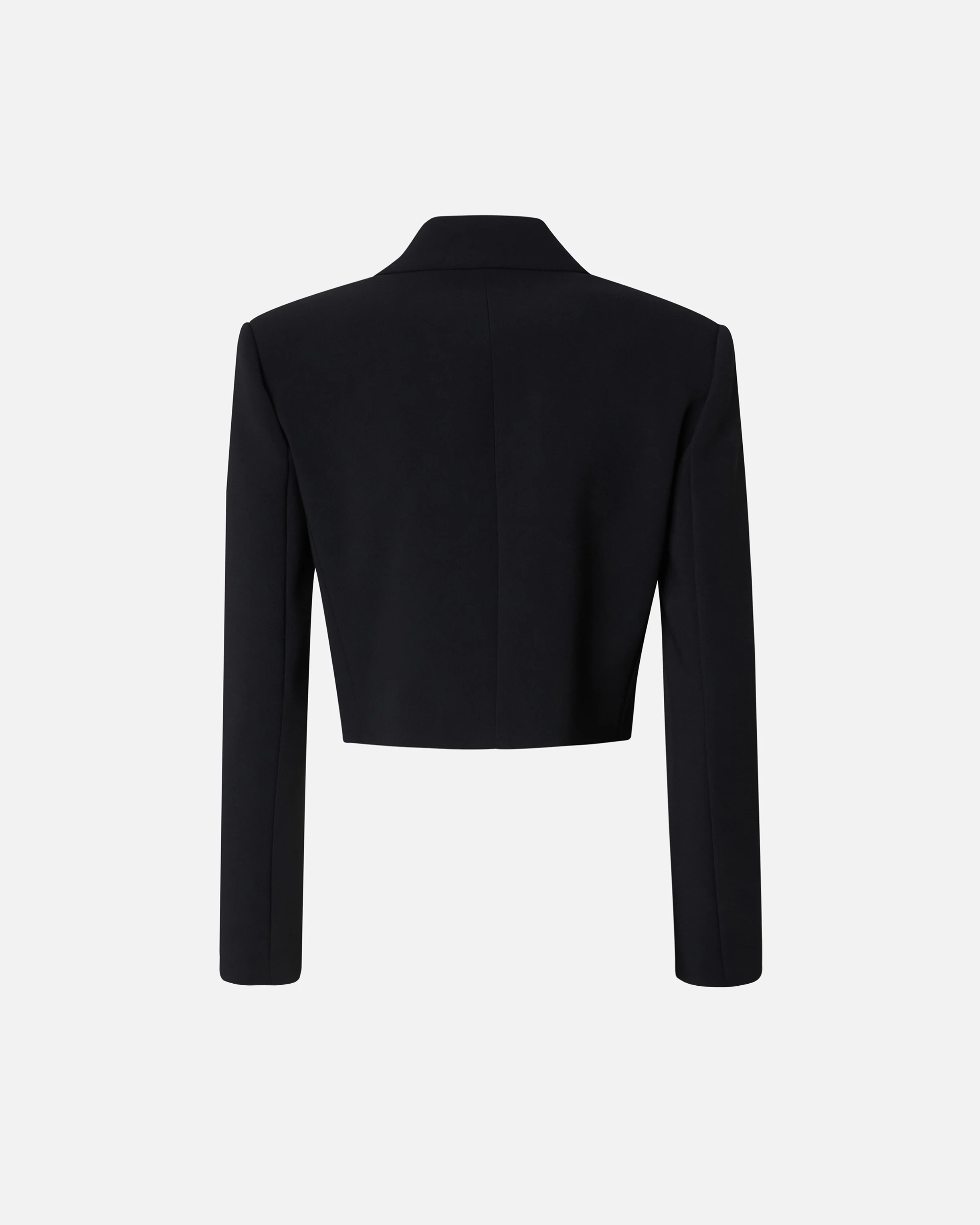 Veste courte avec fermeture zippée | Noir