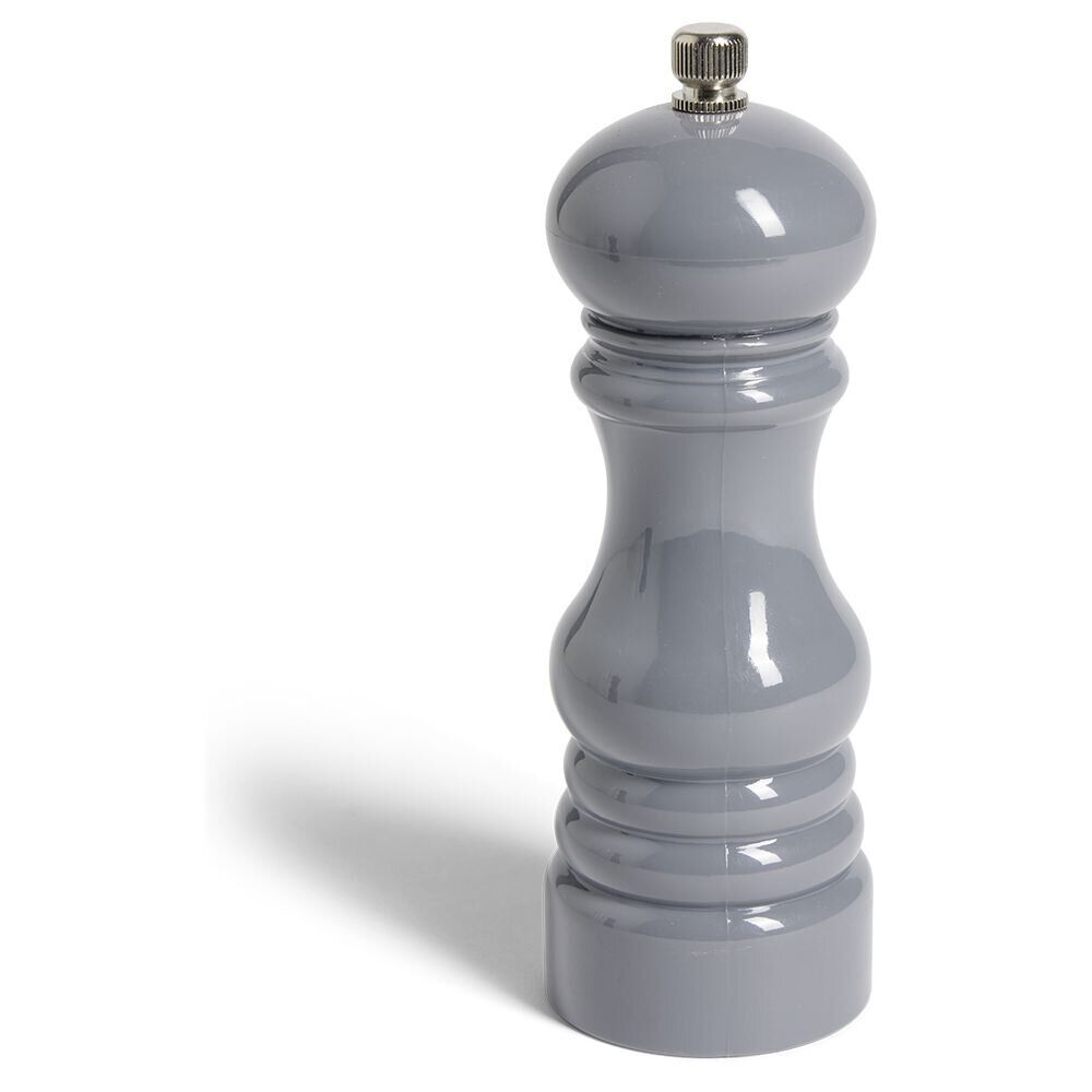 Moulin à poivre en plastique gris H17,5cm