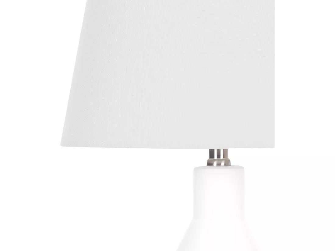 Lampe à poser LAMBRE Céramique Blanc
