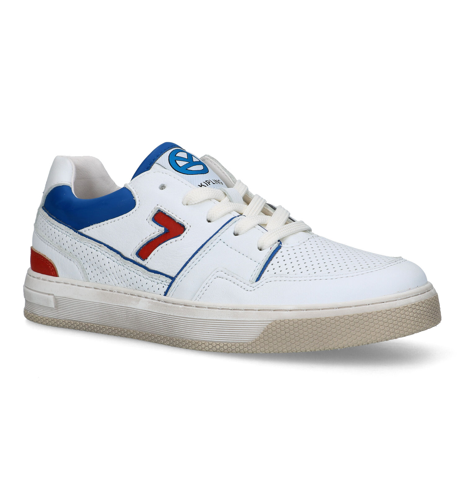 Veterschoenen wit