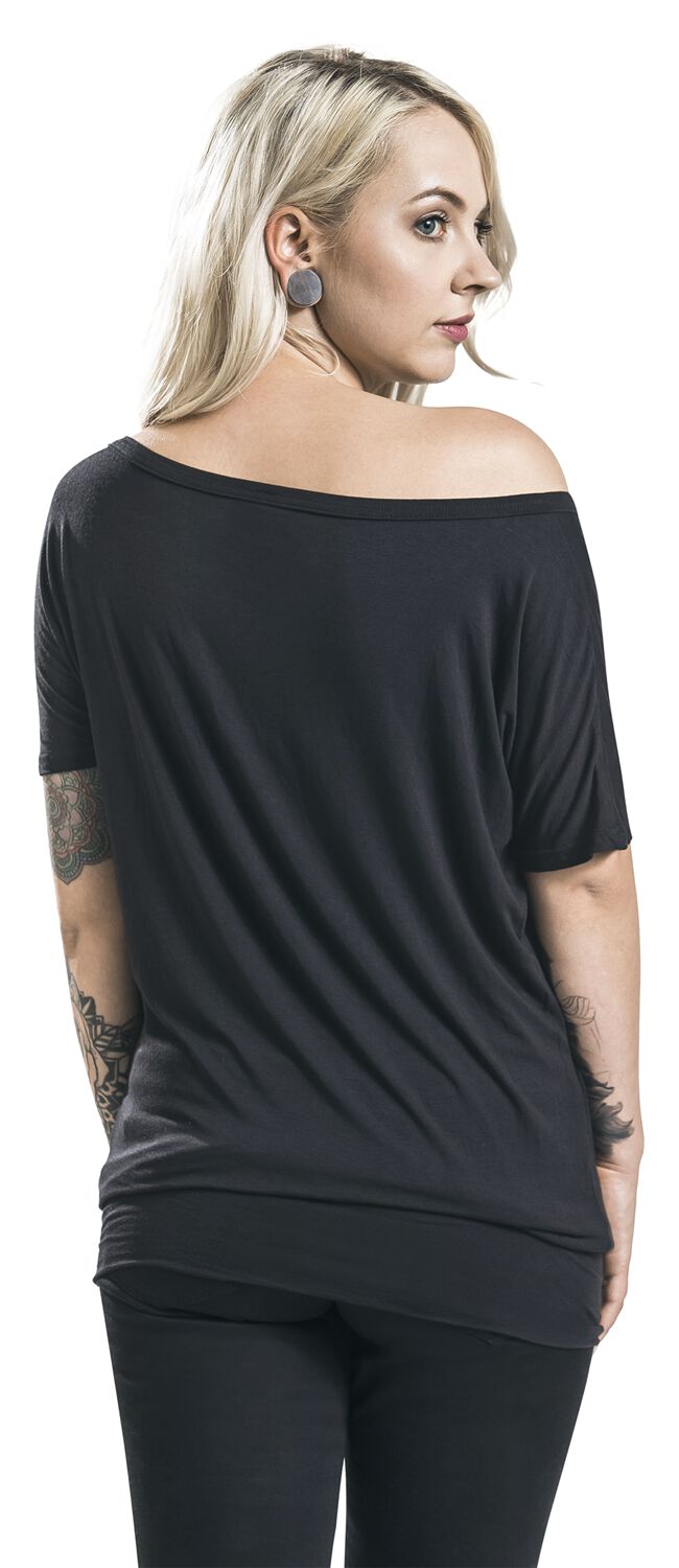T-Shirt Noir Ras-Du-Cou | Full Volume by EMP T-Shirt Manches courtes