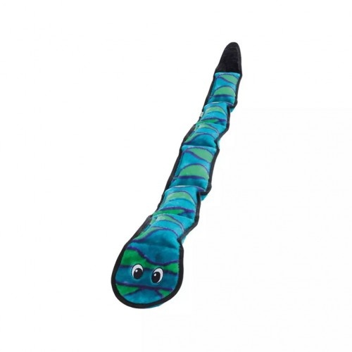 Cobra de brinquedo verde para cães