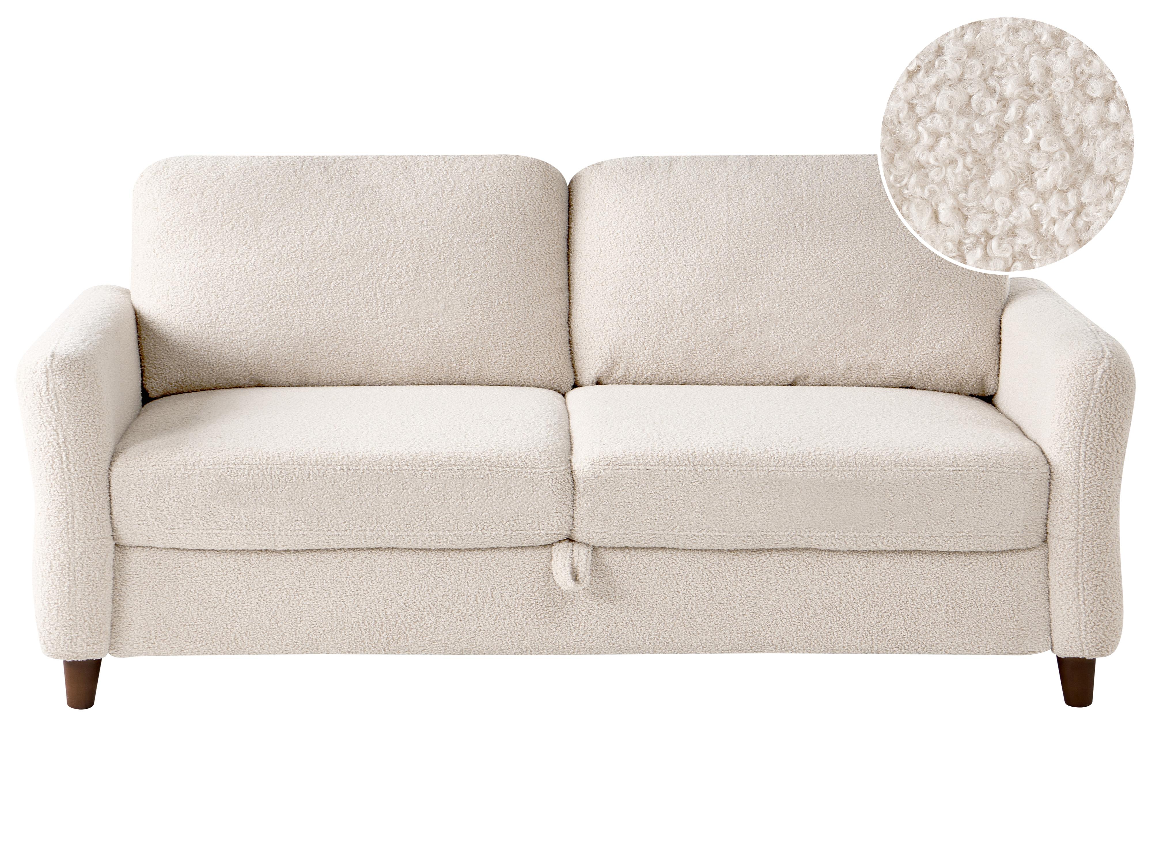 Bank 3-zits MARE Bouclé Beige