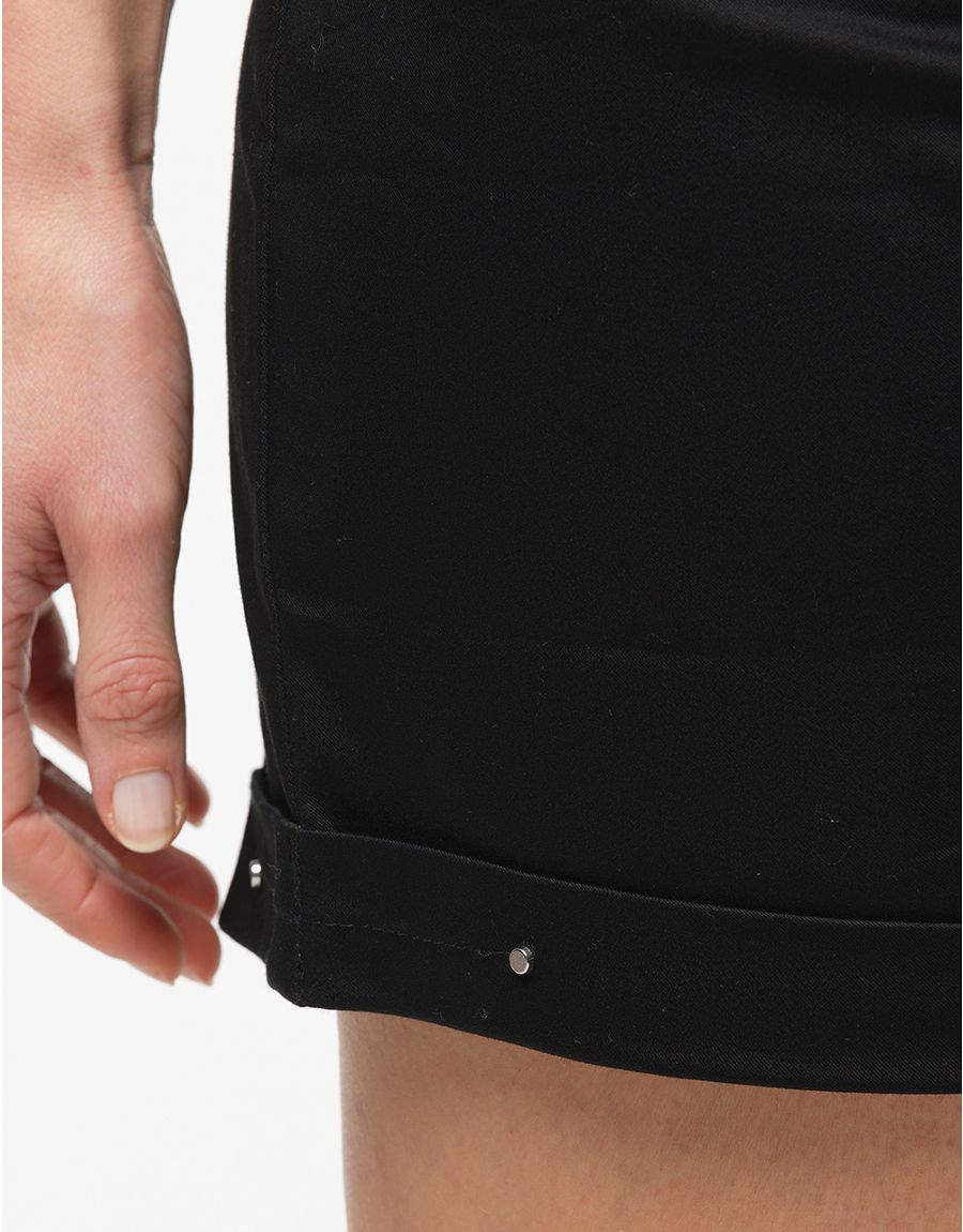 Short coton noir