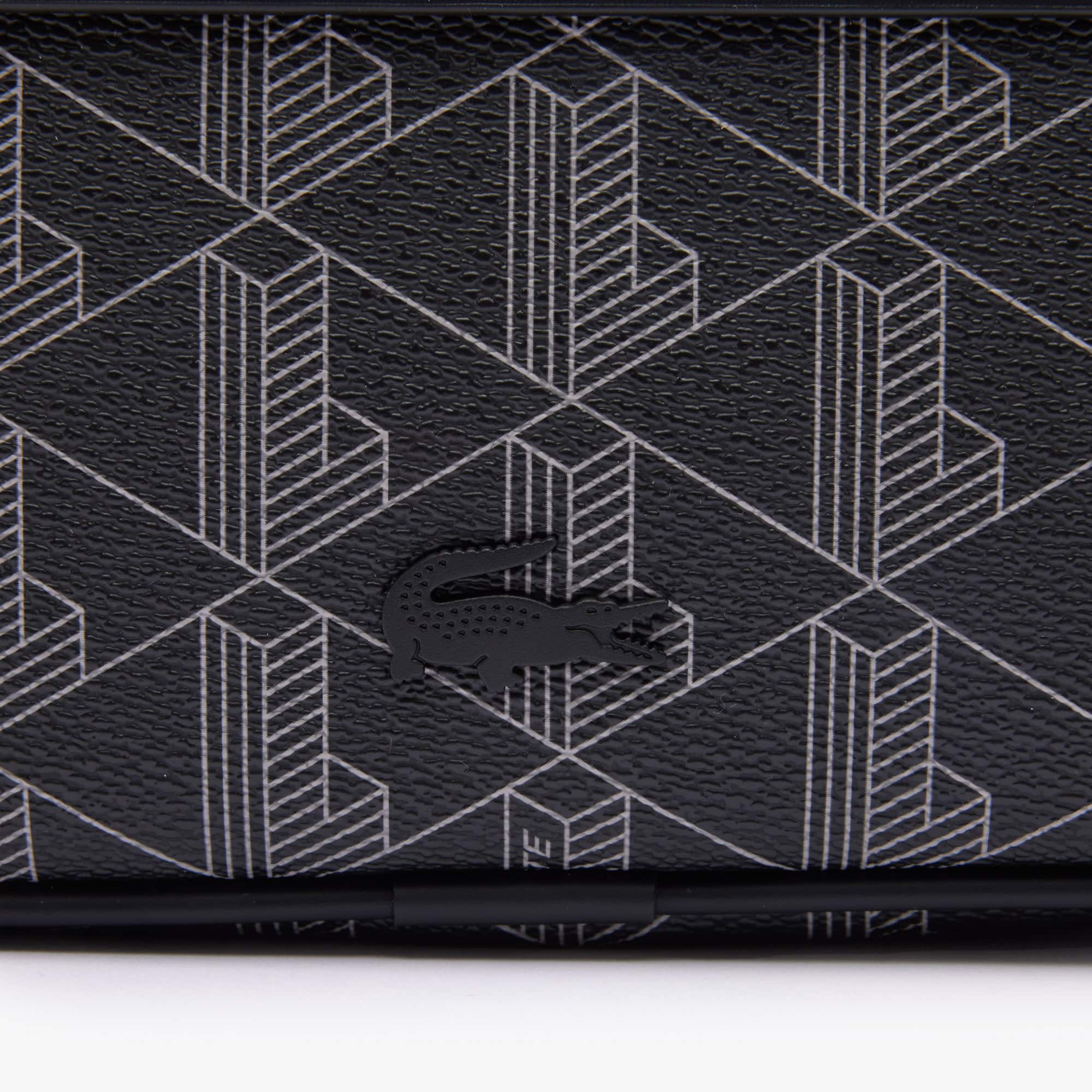 Sacoche homme The Blend avec imprimé monogramme Sacs banane - Noir - Lacoste - Homme
