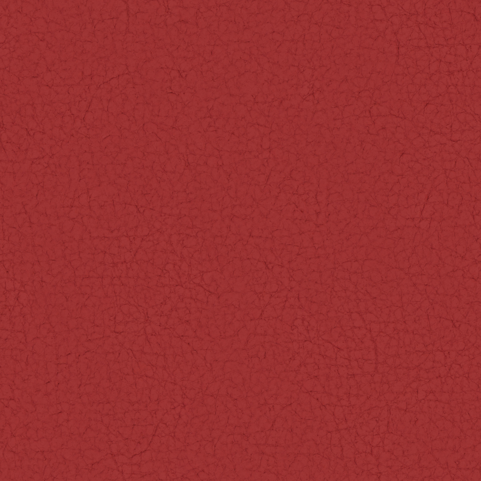 Ecksofa Pike Leder, Ottomane rechts rot