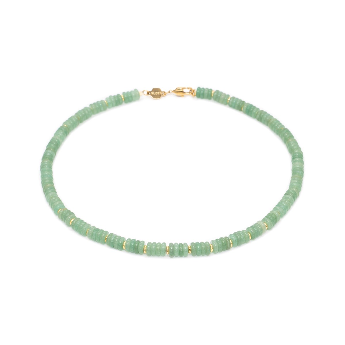 Collier Blima en pierres Aventurine
