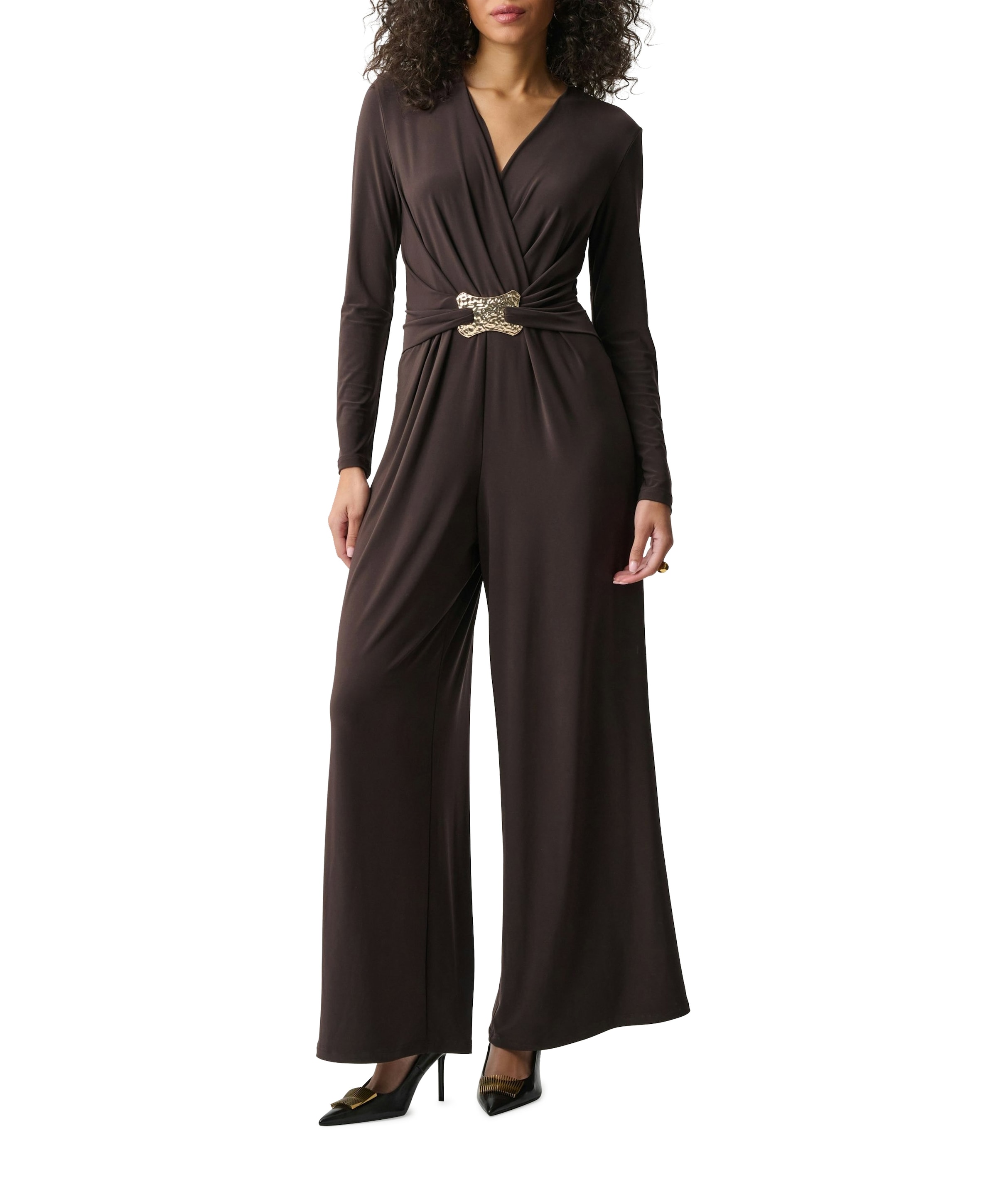 Joseph Ribkoff dames jumpsuit bruin