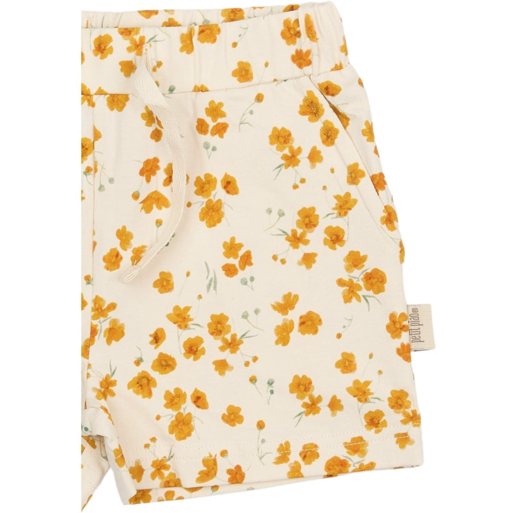 Køb Petit Piao Eggnog Buttercup Aop Ppsun Shorts