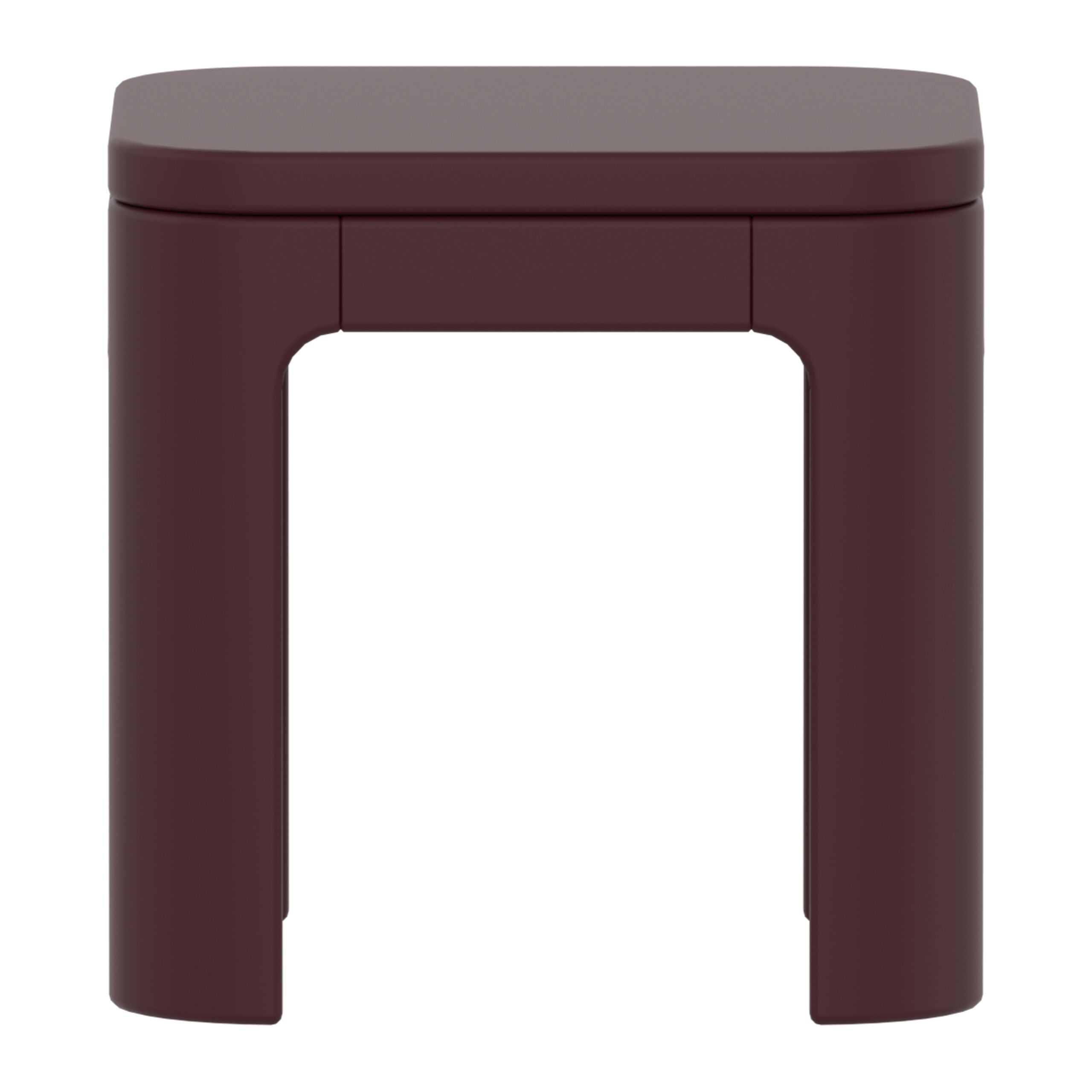 NOVA Kinderhocker pomegranate - Bordeaux / H: 30.0 cm