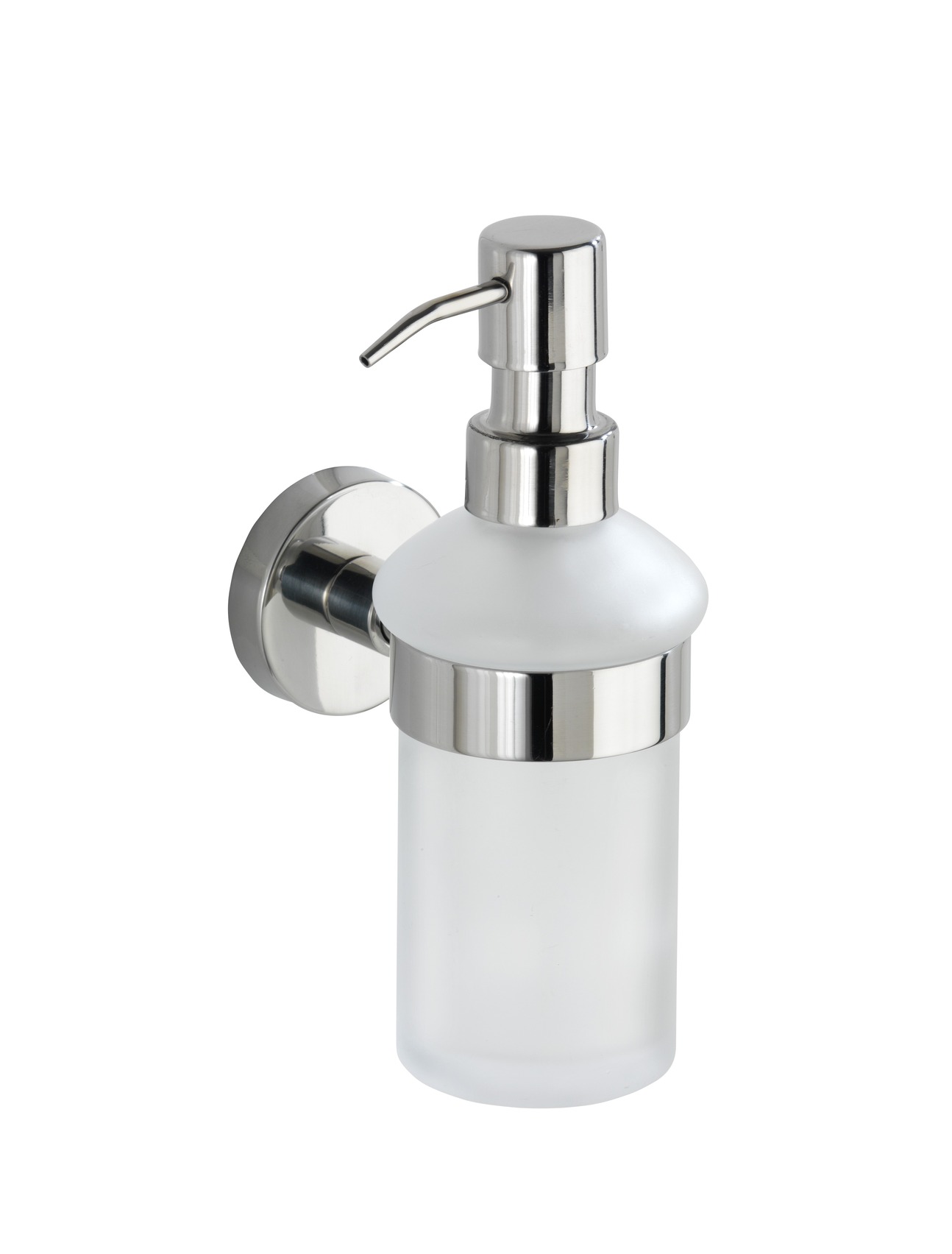 Wenko Bosio zeepdispenser RVS glanzend