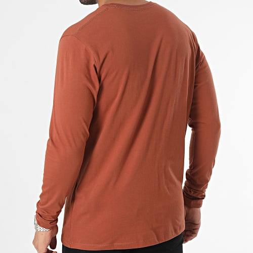 Tee Shirt Manches Longues Eggo Marron