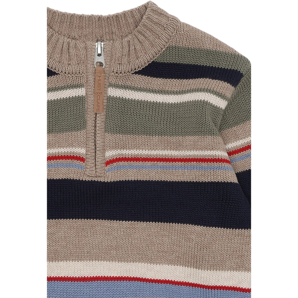 Køb Hust & Claire Biscuit Pelle Knitstripe